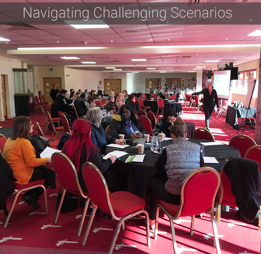 Lindsay Dubock. Delivering Navigating Challenging Work Scenarios, Including Assertive Communication Training at Charlton Athletic Football Club, London for Greenwich Training Hub. NHS training provider