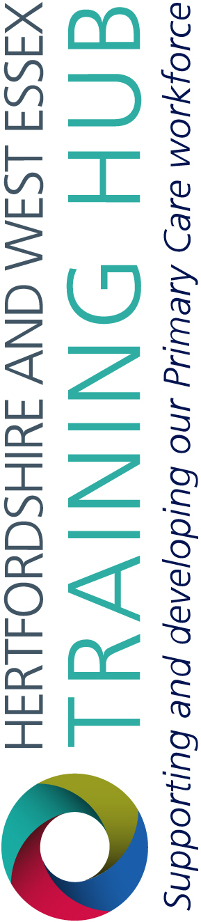Hertfordshire and west Essex training hub logo
