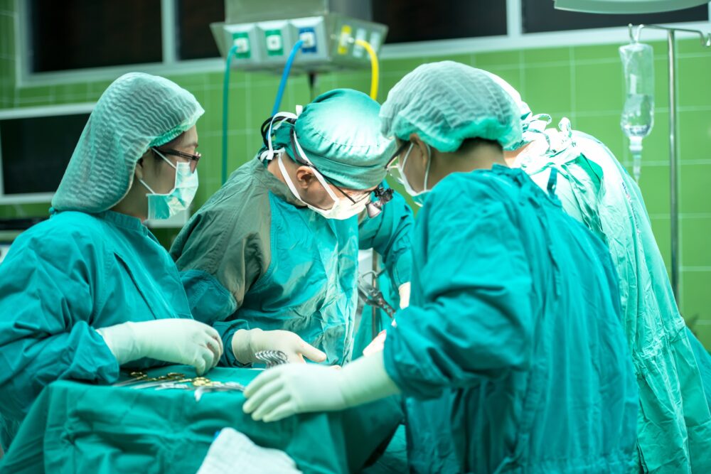odern hospital operating theatre prepared for surgery