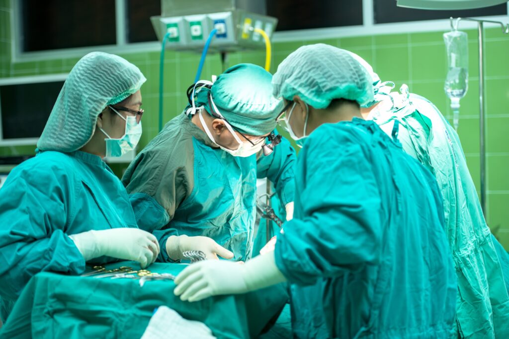 odern hospital operating theatre prepared for surgery